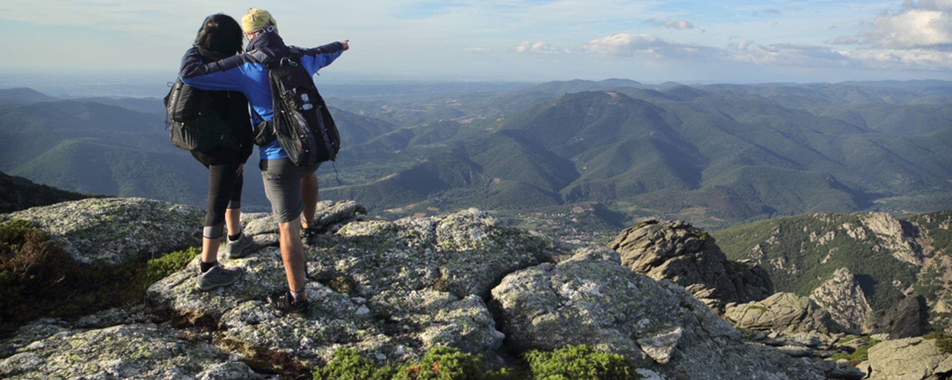 randonneurs Caroux vue