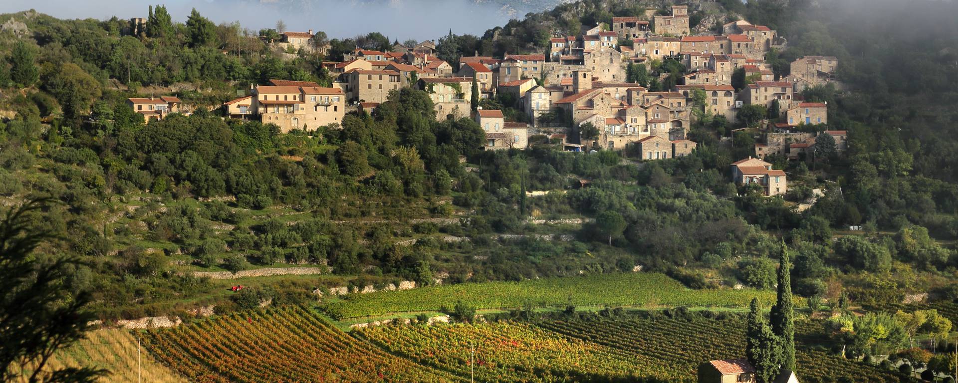 Vieussan, on the Caroux mountain