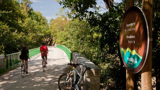 cycling on the greenway