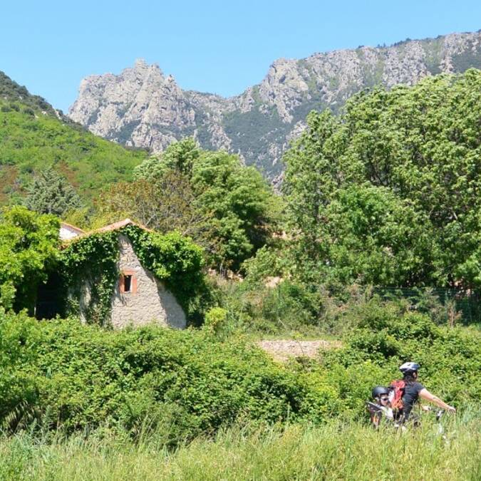 Cycling by the Gorges of Héric